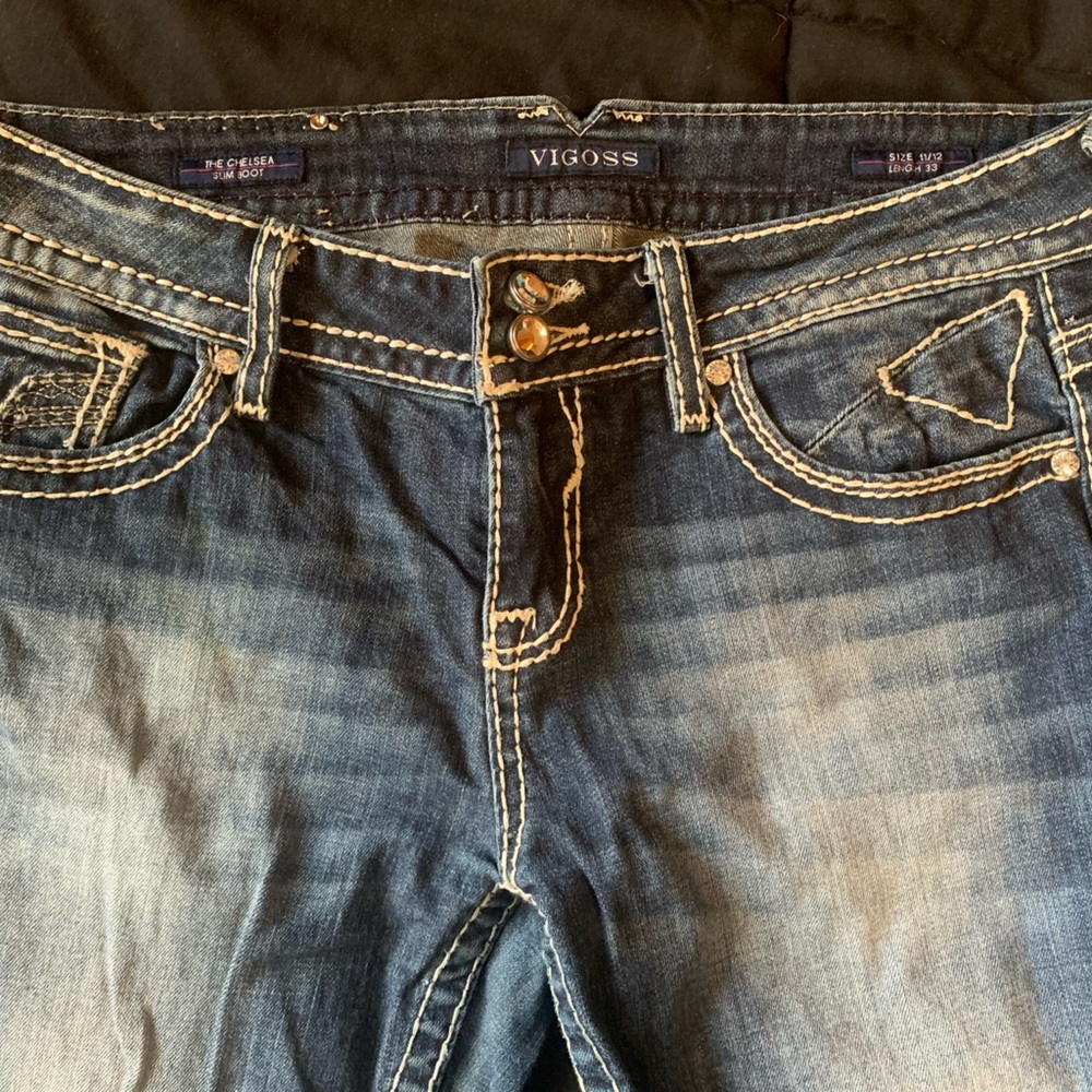 Vigoss Chelsea Slim Boot Jeans
